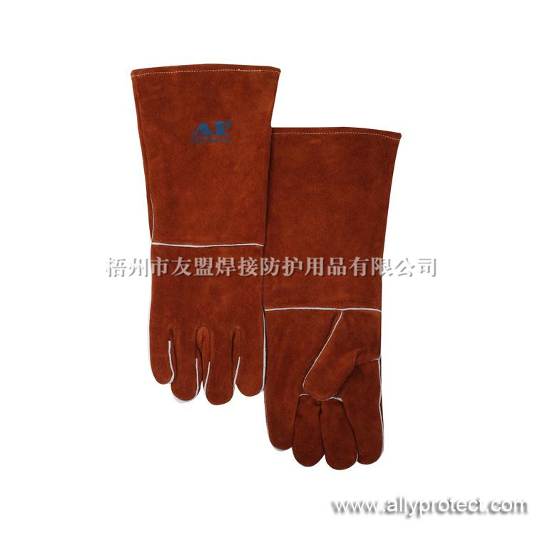 AP-2056 咖啡色加長燒焊手套