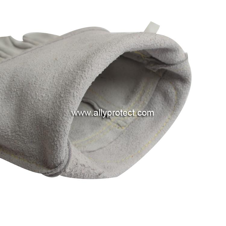 AP-1205 原色全皮無(wú)里燒焊手套